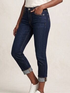 Rag & Bone Heritage Capri Jeans Dark Wash Size 26|
Cuffed Crop Denim